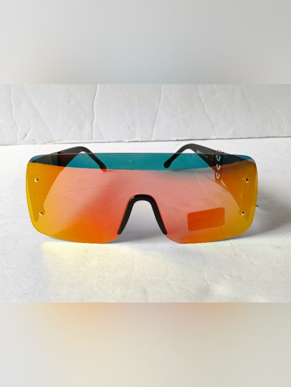 True Religion Orange Shield Lens Sunglasses - Picture 4 of 9